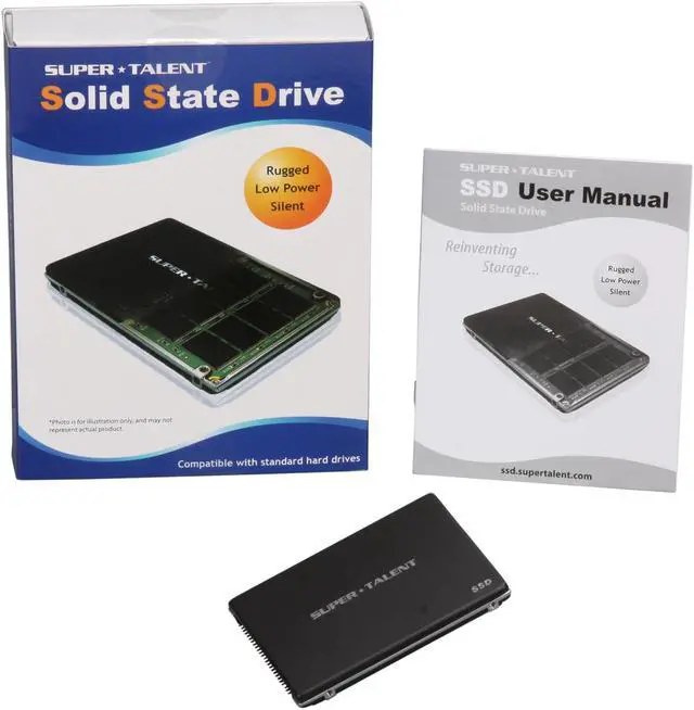 Alt view image 5 of 5 - SUPER TALENT MasterDrive EX2 2.5" 32GB PATA MLC Internal Solid State Drive (SSD) FHM32GF25H