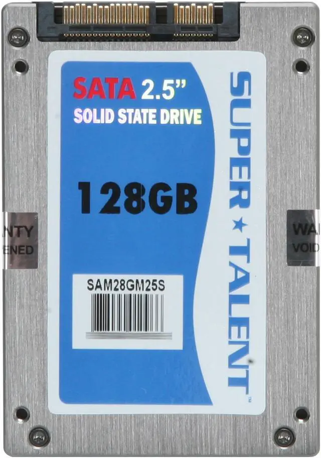 Alt view image 2 of 4 - SUPER TALENT MasterDrive SX 2.5" 128GB SATA II MLC Internal Solid State Drive (SSD) SAM28GM25S
