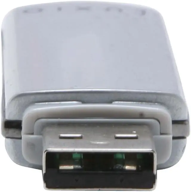 Alt view image 5 of 6 - SUPER TALENT Luxio 128GB USB 2.0 Flash Drive (Silver) Hardware-based AES-256bit Encryption STP28GLXSU