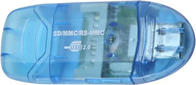 Alt view image 2 of 5 - IMC IMC-blue USB 2.0 Card Reader