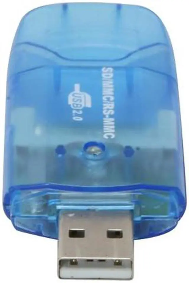 Alt view image 3 of 5 - IMC IMC-blue USB 2.0 Card Reader