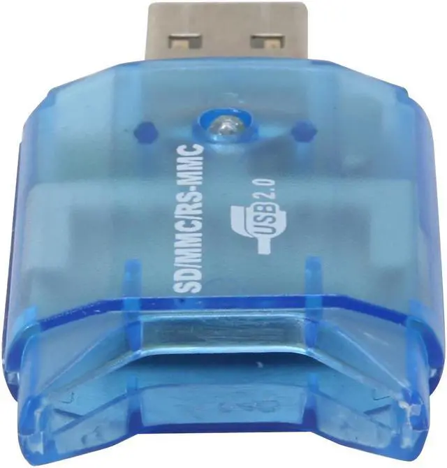 Alt view image 4 of 5 - IMC IMC-blue USB 2.0 Card Reader