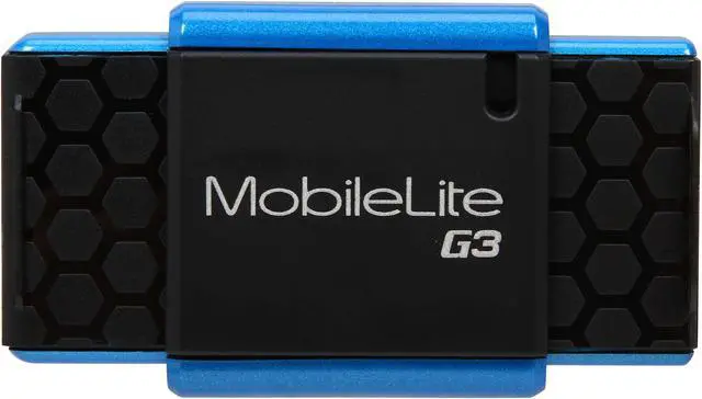 Alt view image 2 of 6 - Kingston FCR-MLG3 USB 3.0 Support SD/ SDHC/ SDXC, microSD/ SDHC/ SDXC and MSPD Card Reader Black/ Blue