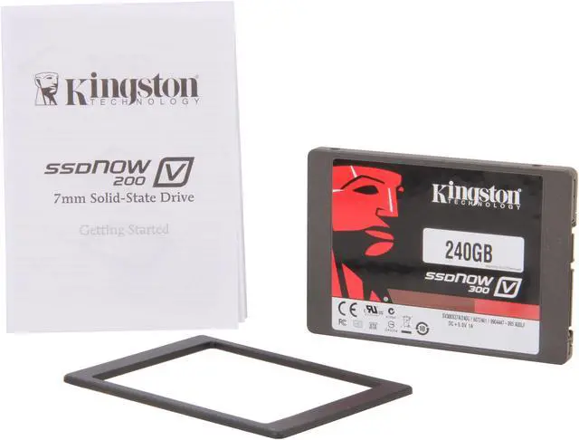 Alt view image 5 of 6 - Kingston SSDNow V300 Series 2.5" 240GB SATA III Internal Solid State Drive (SSD) SV300S37A/240G