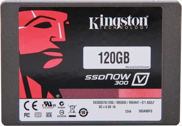 Alt view image 5 of 13 - Kingston  SSDNow V300 Series  SV300S3N7A/120G  2.5"  120GB  SATA III  Internal Solid State Drive (SSD) Notebook Bundle Kit
