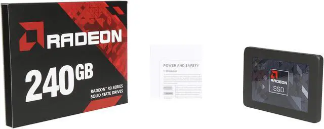 Alt view image 5 of 5 - AMD Radeon SSD Radeon R3 2.5" 240GB SATA III TLC Internal Solid State Drive (SSD) R3SL240G