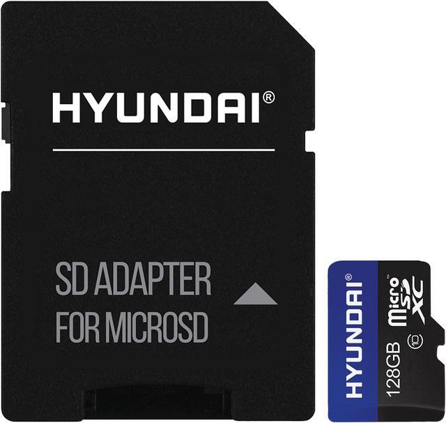 Alt view image 2 of 3 - HYUNDAI 128GB Premier microSDXC UHS-I / Class 10 Memory Card with SD Adapter (SDC128GU1)