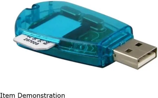 Alt view image 3 of 4 - INSTEN 1042708 1 card USB 1.1 Cell Phone SIM Card Reader For Backup SMS to PC