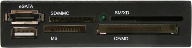 Alt view image 9 of 10 - Nippon Labs Internal Card Reader 3.5" Internal All In One Card Reader/Writer with USB2.0 & ESATA