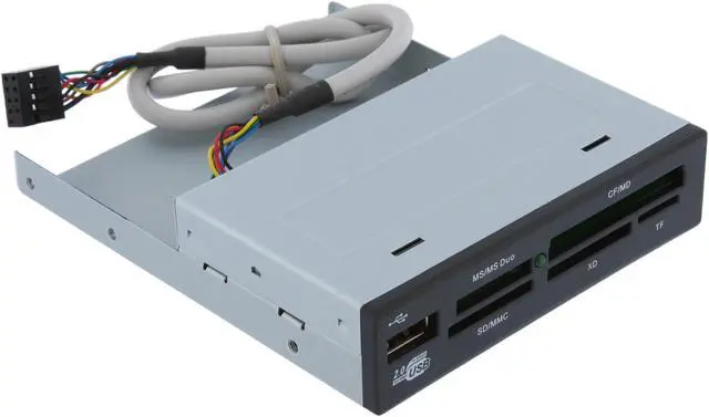 Alt view image 7 of 10 - Nippon Labs Internal Card Reader 3.5" Internal All In One Card Reader/Writer with USB2.0 Port