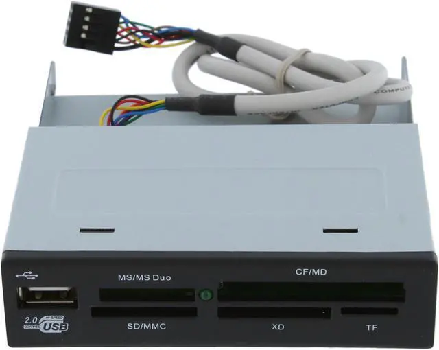 Alt view image 8 of 10 - Nippon Labs Internal Card Reader 3.5" Internal All In One Card Reader/Writer with USB2.0 Port