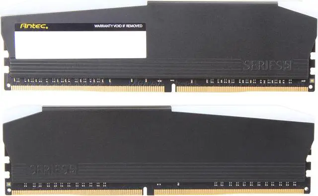 Alt view image 2 of 3 - Antec Memory 5 Series 16GB (2 x 8GB) DDR4 2400 (PC4 19200) Desktop Memory Model AM4U24168G11-5DDW