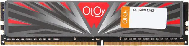 Alt view image 2 of 3 - OLOy 4GB DDR4 2400 (PC4 19200) Desktop Memory Model MD4MU045182417N