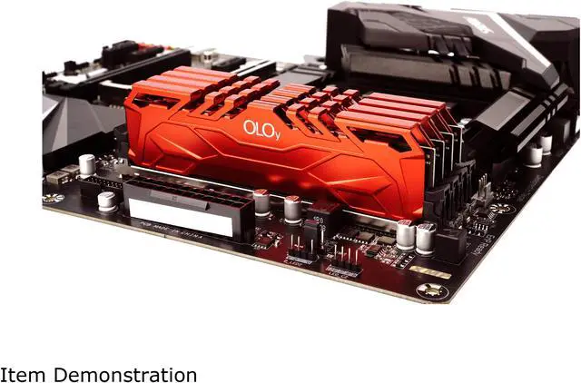 Alt view image 2 of 4 - OLOy 16GB DDR4 3000 (PC4 24000) Desktop Memory Model MD4U163016CHSA