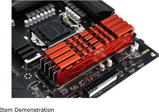 Alt view image 3 of 4 - OLOy 16GB DDR4 3000 (PC4 24000) Desktop Memory Model MD4U163016CHSA
