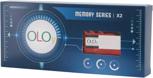 Alt view image 4 of 4 - OLOy 32GB (2 x 16GB) DDR4 3000 (PC4 24000) Desktop Memory Model MD4U163016CFDA