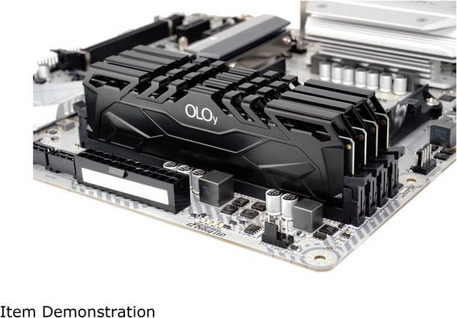 Alt view image 2 of 4 - OLOy OWL 64GB (2 x 32GB) DDR4 3000 (PC4 24000) Desktop Memory Model MD4U323016DJDA