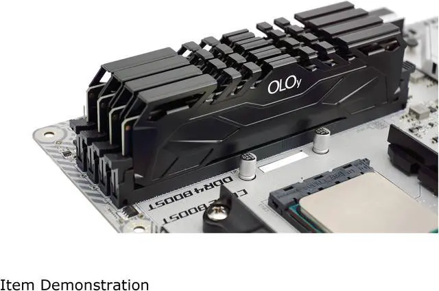 Alt view image 2 of 3 - OLOy 32GB (2 x 16GB) DDR4 2666 (PC4 21300) Desktop Memory Model MD4U162616DJDA