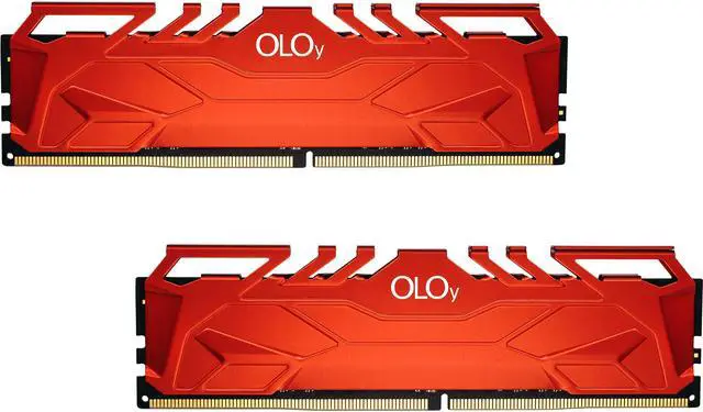 Main image of OLOy 16GB (2 x 8GB) DDR4 2666 (PC4 21300) Desktop Memory Model MD4U082616BHDA