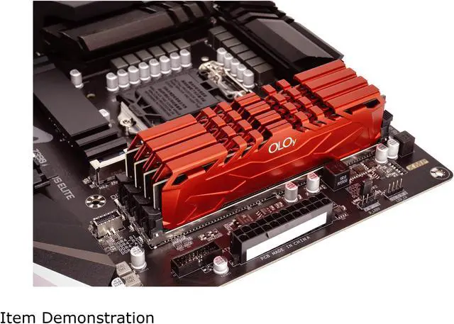 Alt view image 3 of 4 - OLOy 16GB (2 x 8GB) DDR4 2666 (PC4 21300) Desktop Memory Model MD4U082616BHDA