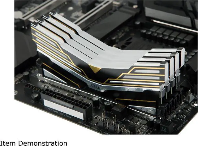 Alt view image 2 of 3 - OLOy WarHawk RGB 16GB 288-Pin PC RAM DDR4 3200 (PC4 25600) Desktop Memory Model MD4U163216IESA