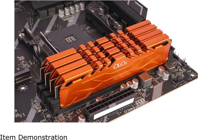 Alt view image 3 of 4 - OLOy 16GB (2 x 8GB) DDR4 3600 (PC4 28800) Desktop Memory Model ND4U0836180BHTDA