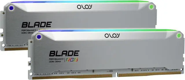 Alt view image 2 of 3 - OLOy Blade RGB 16GB (2 x 8GB) 288-Pin PC RAM DDR4 3200 (PC4 25600) Desktop Memory Model ND4U0832140BRADE