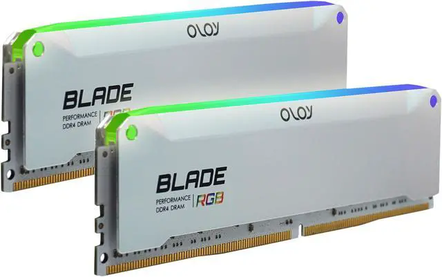 Alt view image 3 of 3 - OLOy Blade RGB 16GB (2 x 8GB) 288-Pin PC RAM DDR4 3200 (PC4 25600) Desktop Memory Model ND4U0832140BRADE