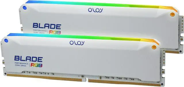 Alt view image 2 of 2 - OLOy Blade RGB 16GB (2 x 8GB) 288-Pin PC RAM DDR4 3200 (PC4 25600) Desktop Memory Model ND4U0832162BRWDE