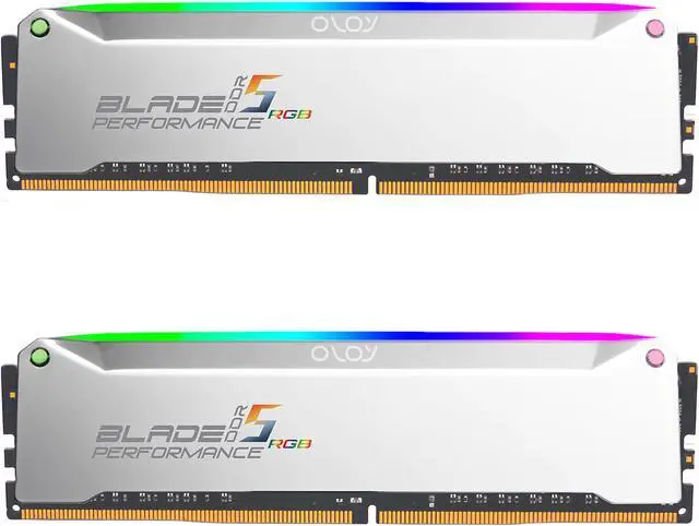 Main image of OLOy Blade RGB 32GB (2 x 16GB) 288-Pin PC RAM DDR5 6200 (PC5 49600) Desktop Memory Model ND5U1662320BRSDE
