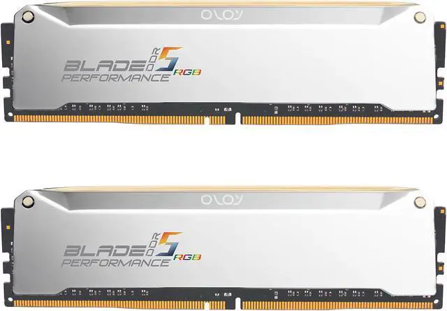 Alt view image 3 of 3 - OLOy Blade RGB 16GB (2 x 8GB) 288-Pin PC RAM DDR5 5600 (PC5 44800) Desktop Memory Model ND5U0856360BRSDE