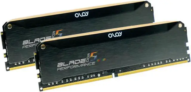 Alt view image 3 of 5 - OLOy Blade RGB (OLOY) 64GB (2 x 32GB) 288-Pin PC RAM DDR5 5600 (PC5 44800) Desktop memory Model ND5U3256360BRKDE