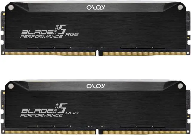 Alt view image 2 of 6 - OLOy Blade RGB (OLOY) 32GB (2 x 16GB) 288-Pin PC RAM DDR5 6400 (PC5 51200) Desktop Memory Model ND5U1664320IRKDE