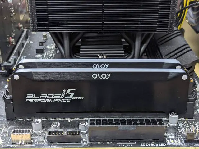 Alt view image 4 of 6 - OLOy Blade RGB (OLOY) 32GB (2 x 16GB) 288-Pin PC RAM DDR5 6400 (PC5 51200) Desktop Memory Model ND5U1664320IRKDE