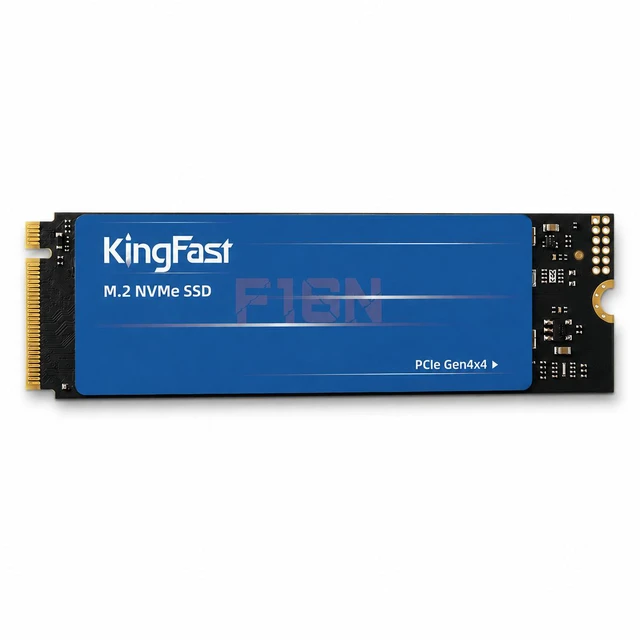 Main image of KingFast 1TB M.2 2280 PCIe 4.0 NVMe SSD, Up to 4,000MB/s Read & 3,700MB/s Write, NVMe 1.4 3D NAND Internal SSD for Laptop & Desktop F16N 1TB 2280