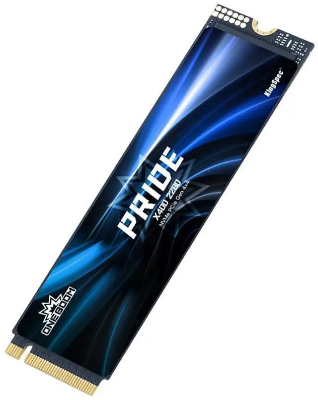 Alt view image 2 of 8 - KingSpec ONEBOOM X400 2280 1TB M.2 NVMe 1.4 PCIe 4.0 Gen4 Gaming SSD, Speed Up to 7400MB/s, 3D TLC NAND, Internal Solid State Disk Compatible for PS5