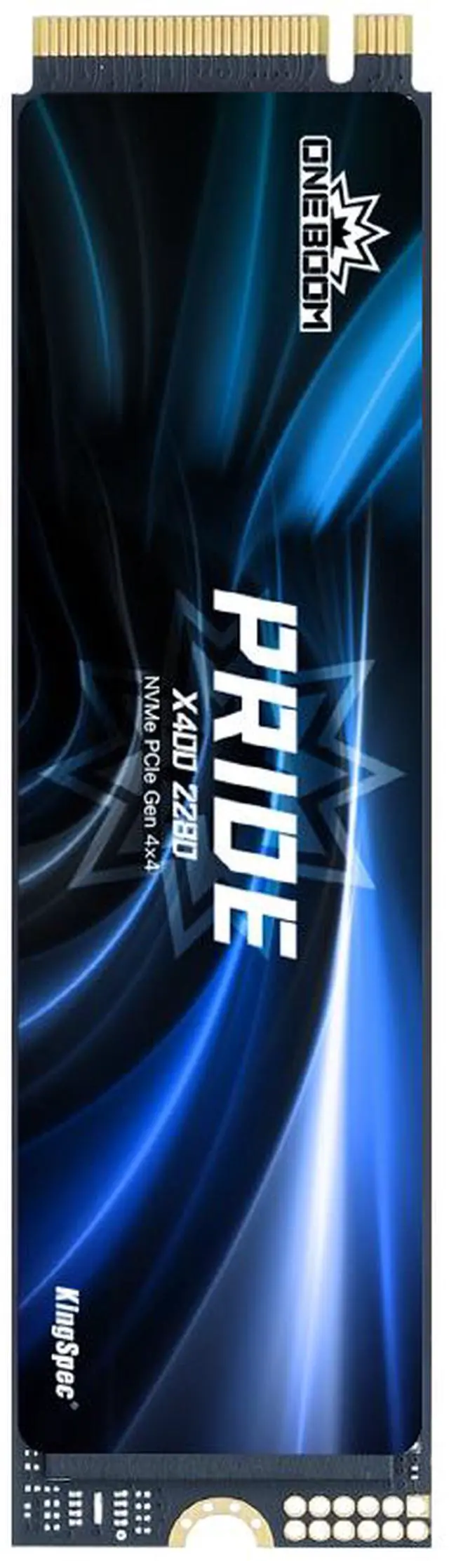 Alt view image 5 of 8 - KingSpec ONEBOOM X400 2280 1TB M.2 NVMe 1.4 PCIe 4.0 Gen4 Gaming SSD, Speed Up to 7400MB/s, 3D TLC NAND, Internal Solid State Disk Compatible for PS5