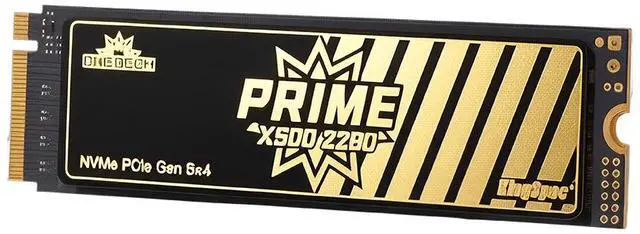 Alt view image 3 of 6 - KingSpec OneBoom X500 1TB M.2 2280 PCIe 5.0 NVMe SSD Up to 14000MB/s Read, 13000MB/s Write TLC NAND with DRAM Cache, PS5 Ready, for Gamers, Video Editors, 3D Designers & Heavy-Duty Workstations