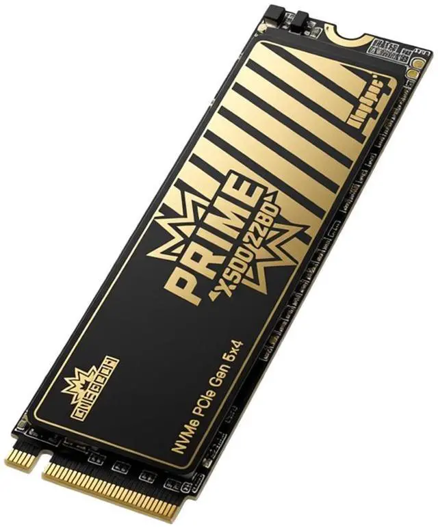 Alt view image 5 of 6 - KingSpec OneBoom X500 1TB M.2 2280 PCIe 5.0 NVMe SSD Up to 14000MB/s Read, 13000MB/s Write TLC NAND with DRAM Cache, PS5 Ready, for Gamers, Video Editors, 3D Designers & Heavy-Duty Workstations