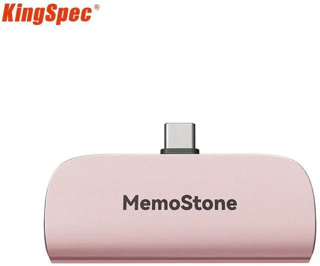 Main image of KingSpec MomeStone 512GB Portable SSD up to 2000MB/s Read, Thumb Drive Metal USB 3.2 Type C USSD Mobile Solid U Disk External USB Flash Drives Data Storage Compatible with Phone/Laptop/Computer