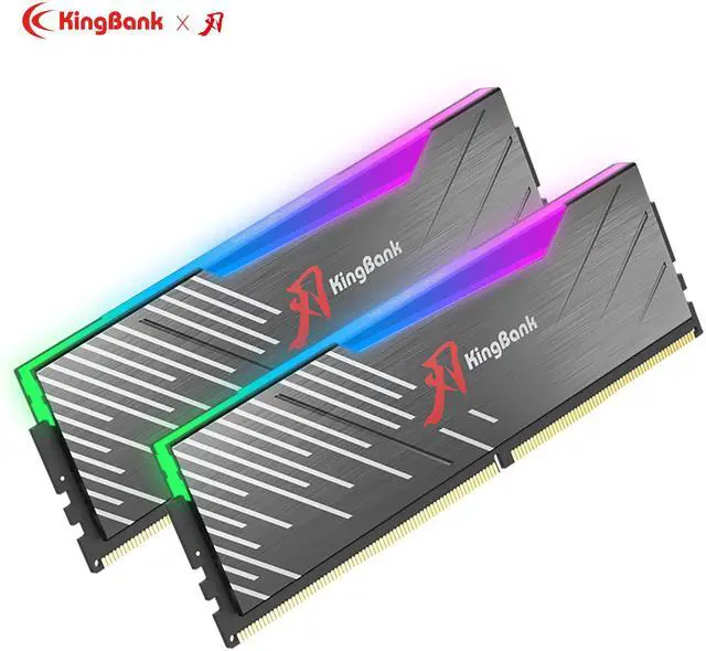 Alt view image 12 of 12 - Kingbank RGB 32GB (2 x 16GB) 288-Pin PC RAM DDR5 6000 (PC5 48000) Desktop Memory Model KRRB16G6000AC28*2