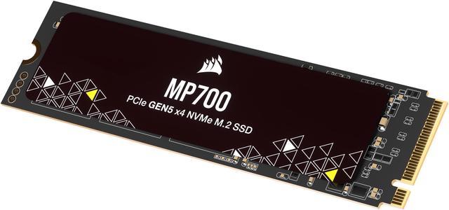 Corsair MP700 Gen5 NVME SSD M.2 2280 2TB PCI-Express 5.0 x4 3D TLC Internal  Solid State Drive (SSD) CSSD-F2000GBMP700R2 – Up to 10,000MB/sec