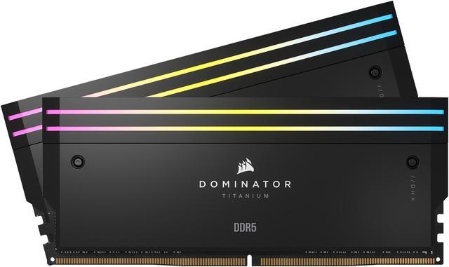 Alt view image 5 of 13 - CORSAIR Dominator Titanium 96GB (4 x 24GB) DDR5 6400 (PC5 51200) Desktop Memory Model CMP96GX5M4B6400C32