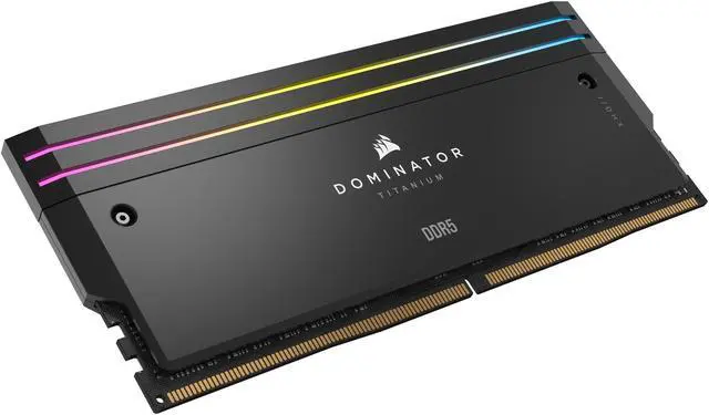 Alt view image 8 of 13 - CORSAIR Dominator Titanium 96GB (4 x 24GB) DDR5 6400 (PC5 51200) Desktop Memory Model CMP96GX5M4B6400C32