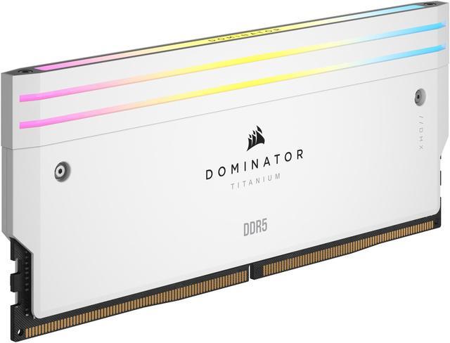 Alt view image 6 of 13 - CORSAIR Dominator Titanium 64GB (4 x 16GB) DDR5 6000 (PC5 48000) Desktop Memory Model CMP64GX5M4B6000C36W