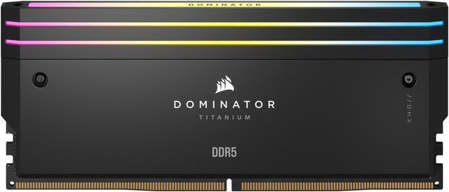 CORSAIR DOMINATOR TITANIUM 64GB (2 x 32GB) DDR5 6400 (PC5 51200) Desktop  Memory Model CMP64GX5M2B6400C32