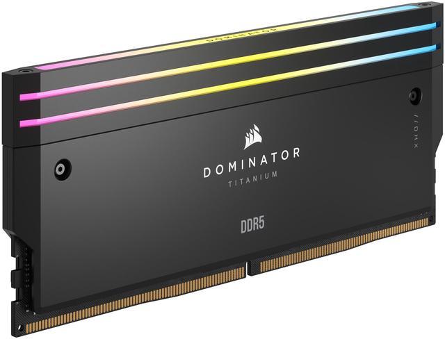 Alt view image 5 of 11 - CORSAIR Dominator Titanium 48GB (2 x 24GB) DDR5 6000 (PC5 48000) Desktop Memory Model CMP48GX5M2B6000C30