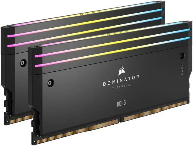 Alt view image 6 of 11 - CORSAIR Dominator Titanium 48GB (2 x 24GB) DDR5 6000 (PC5 48000) Desktop Memory Model CMP48GX5M2B6000C30