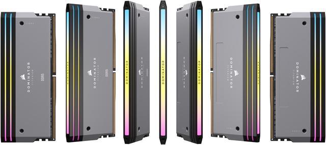 Alt view image 10 of 13 - CORSAIR Dominator Titanium 64GB (2 x 32GB) DDR5 6000 (PC5 48000) Desktop Memory Model CMP64GX5M2B6000Z30