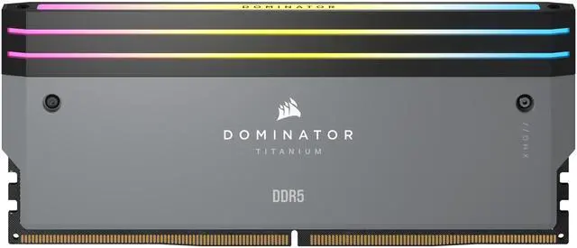Alt view image 2 of 13 - CORSAIR Dominator Titanium 32GB (2 x 16GB) DDR5 6000 (PC5 48000) Desktop Memory Model CMP32GX5M2B6000Z30